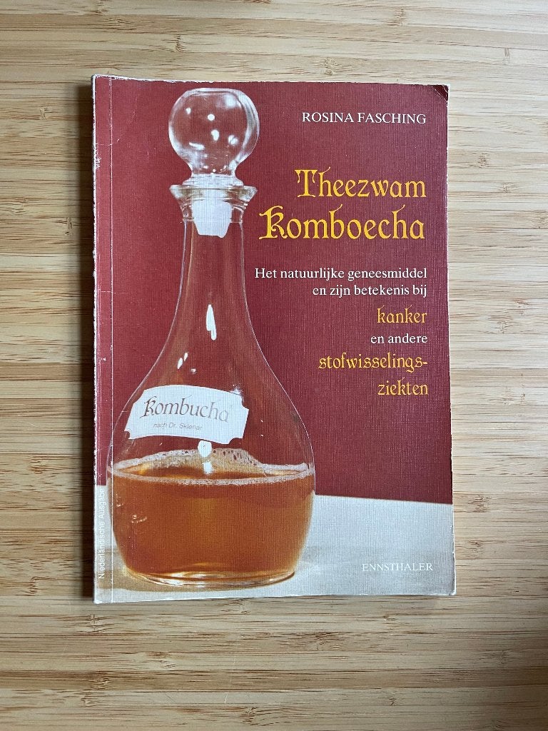 Theezwam Komboecha Rosina Fasching, Ophalen of Verzenden, Gelezen, Overige typen