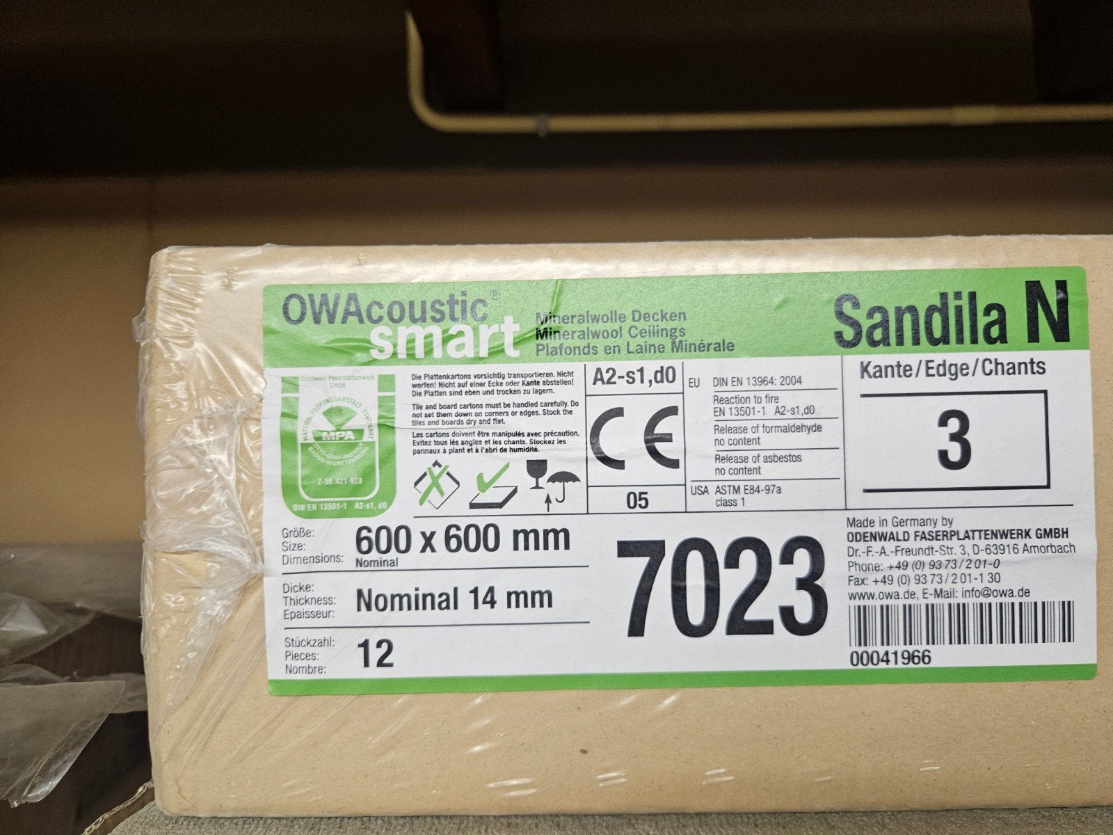 Akoestische plafondplaten wit, Ophalen of Verzenden
