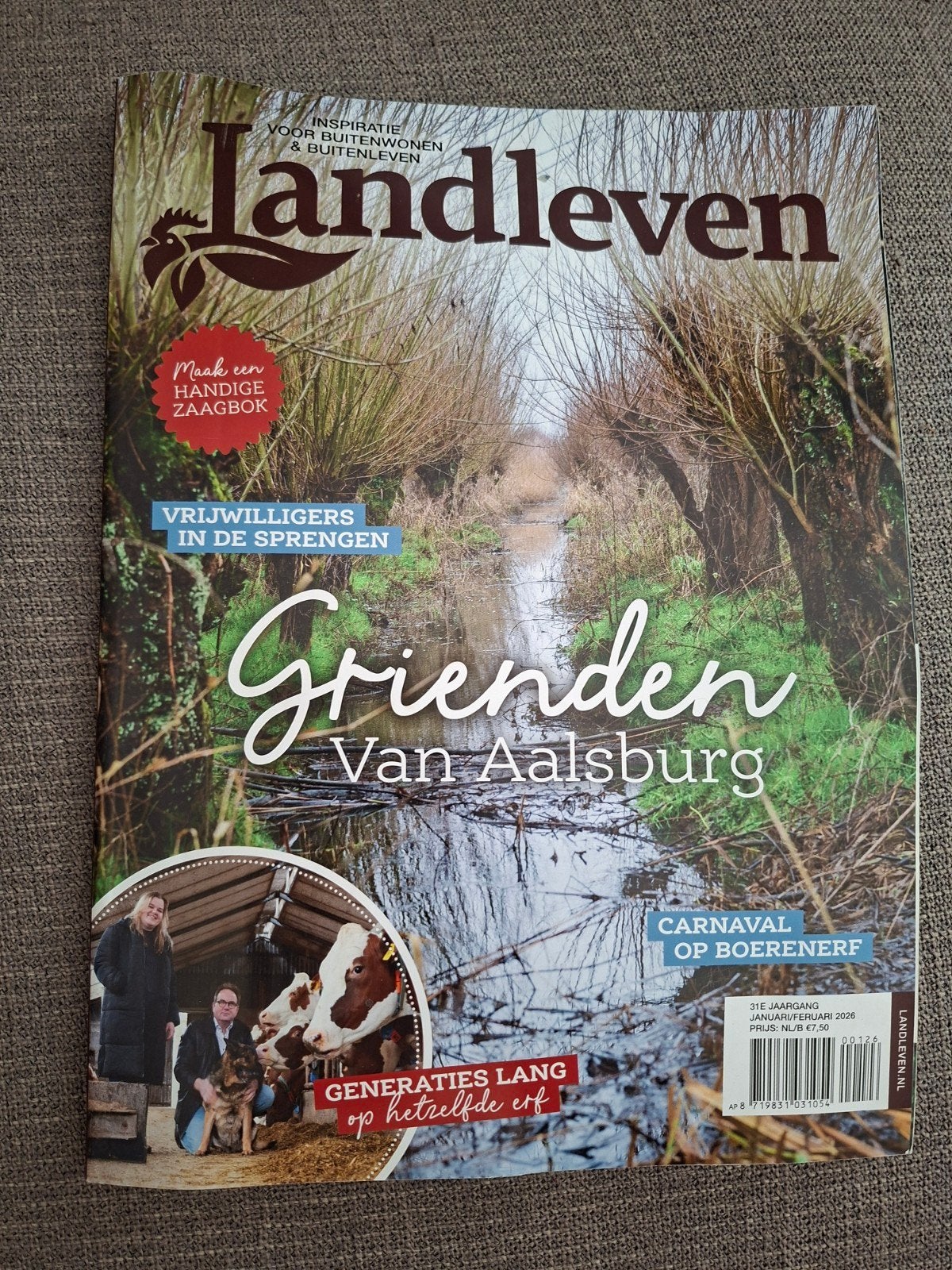 Landleven Magazine Januari/Februari 2026 - Inspiratie, Ophalen of Verzenden, Zo goed als nieuw, Overige typen