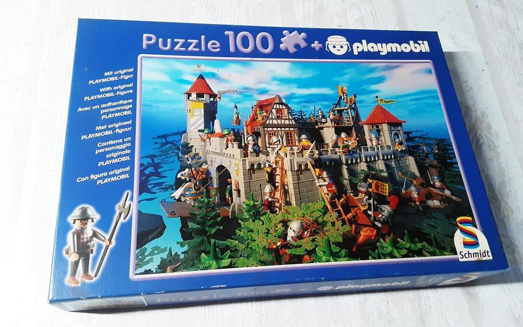 Puzzel van playmobil 55250, Ophalen of Verzenden, Zo goed als nieuw, Complete set