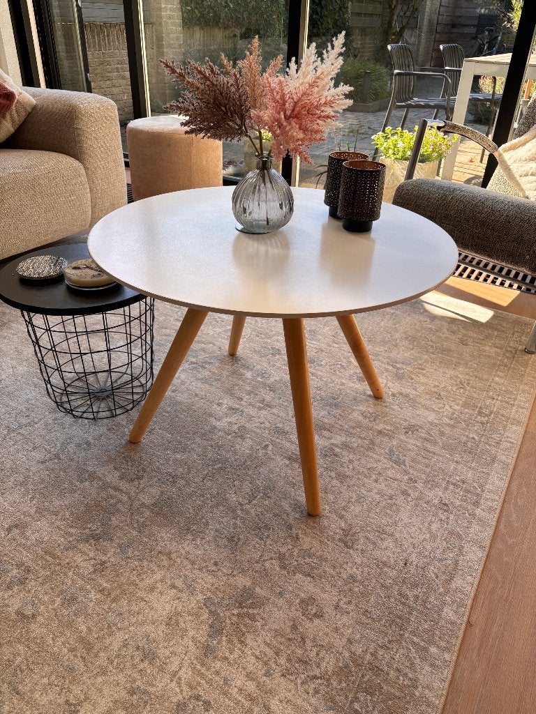 salontafel, Huis en Inrichting, Ophalen, Gebruikt, 100 tot 150 cm, Rond