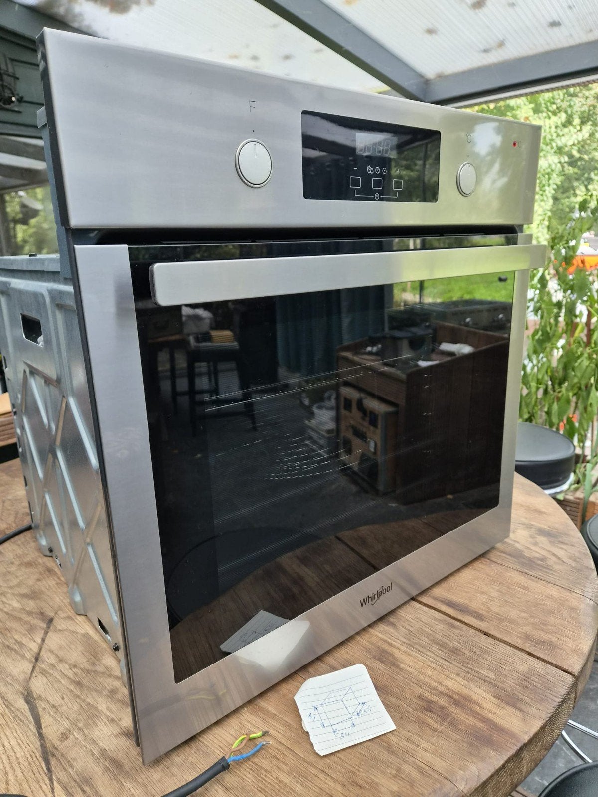 Whirlpool Inbouw Oven - Zo goed als nieuw, Ophalen, Whirlpool, Oven, Zo goed als nieuw