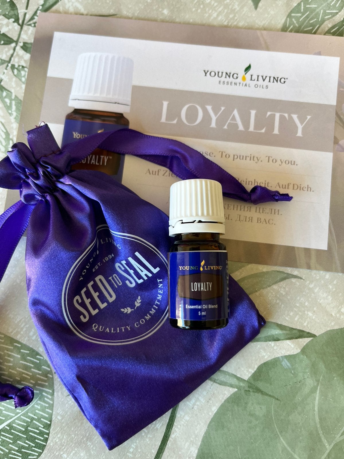Young Living Loyalty Kit etherische olie, Ophalen of Verzenden, Zo goed als nieuw, Aroma