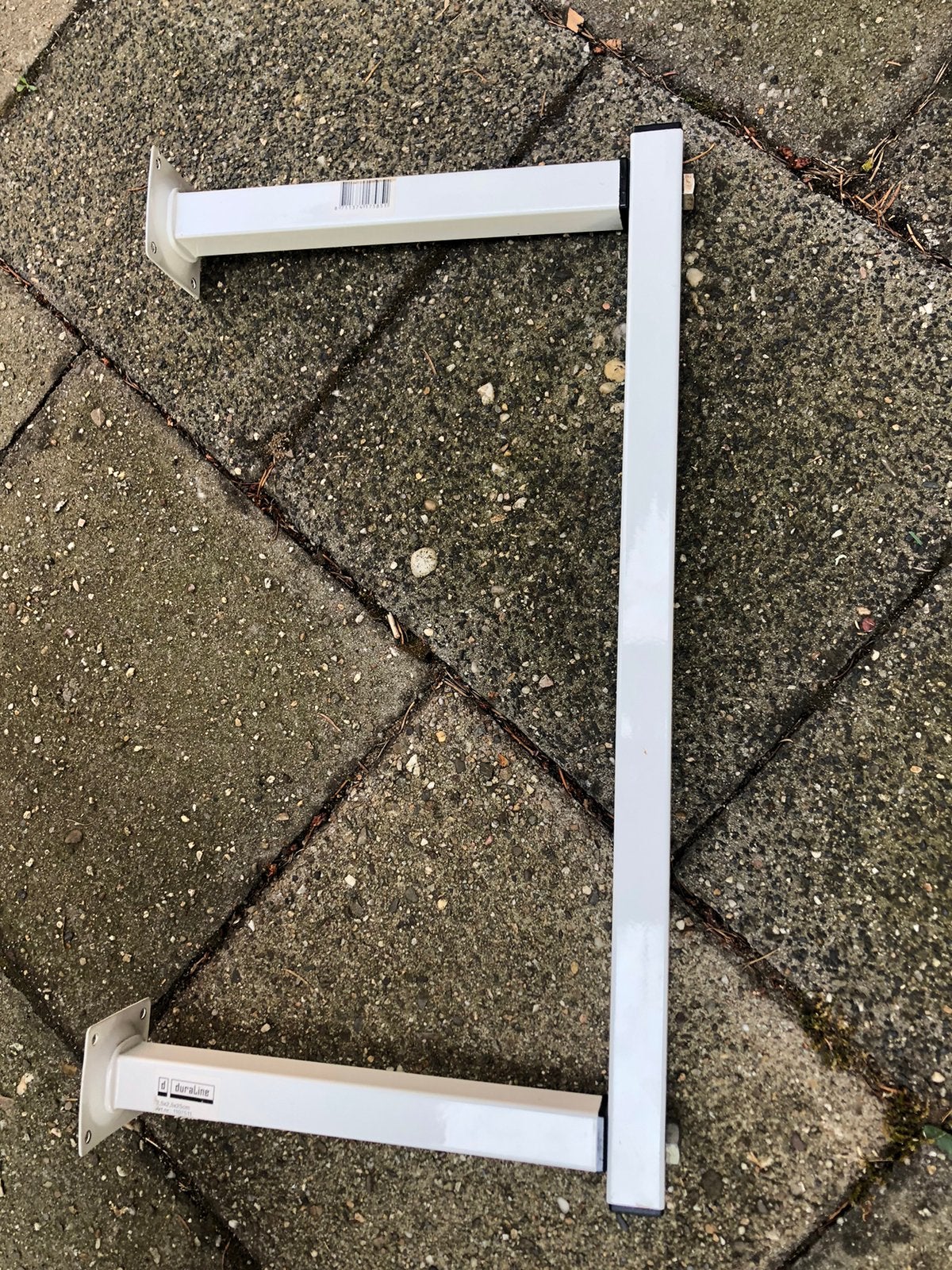 Steunbeugel voor aan de muur, Ophalen, Gebruikt