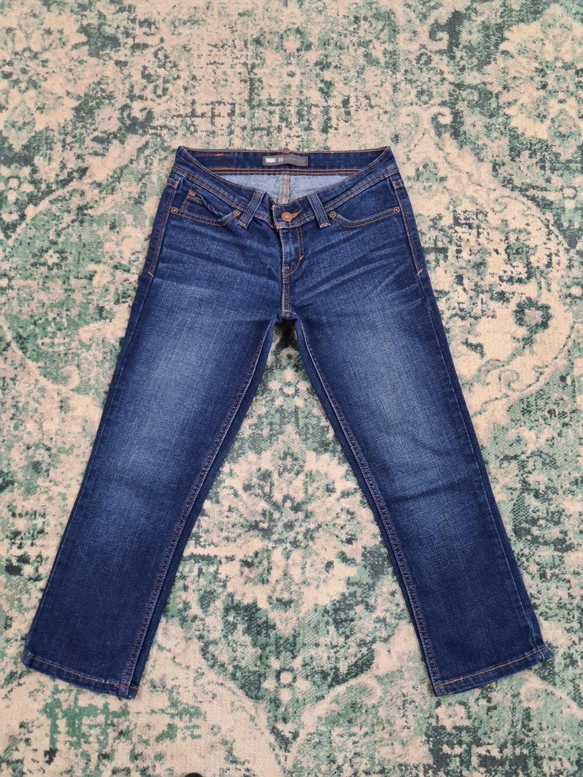 Levi’s cropped jeans W26 Tulsi2632, Blauw, Ophalen of Verzenden, Zo goed als nieuw, W27 (confectie 34) of kleiner