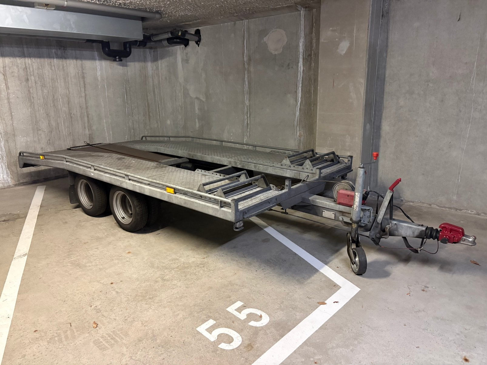 Witteveen R2430 aanhanger/ autoambulance, Auto diversen, Aanhangers en Bagagewagens, Ophalen, Zo goed als nieuw