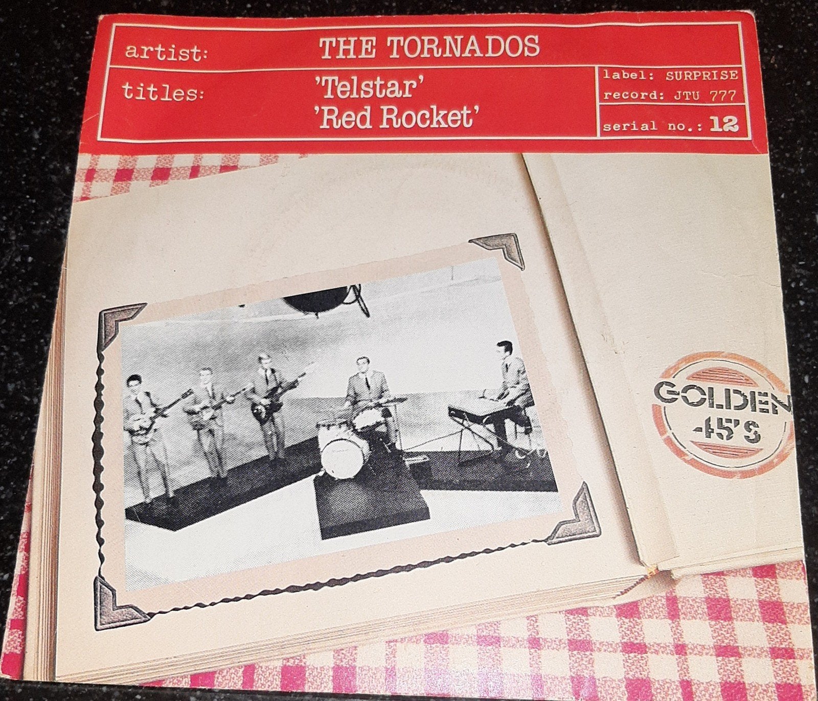The Tornados telstar, Cd's en Dvd's, Vinyl Singles, Ophalen of Verzenden, Zo goed als nieuw, 7 inch, Overige genres