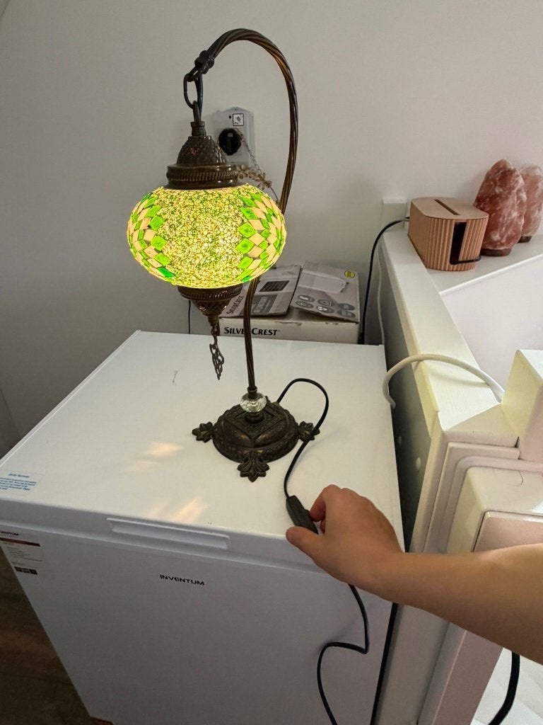 Mooi mozaïek Lampen, Ophalen of Verzenden, Zo goed als nieuw
