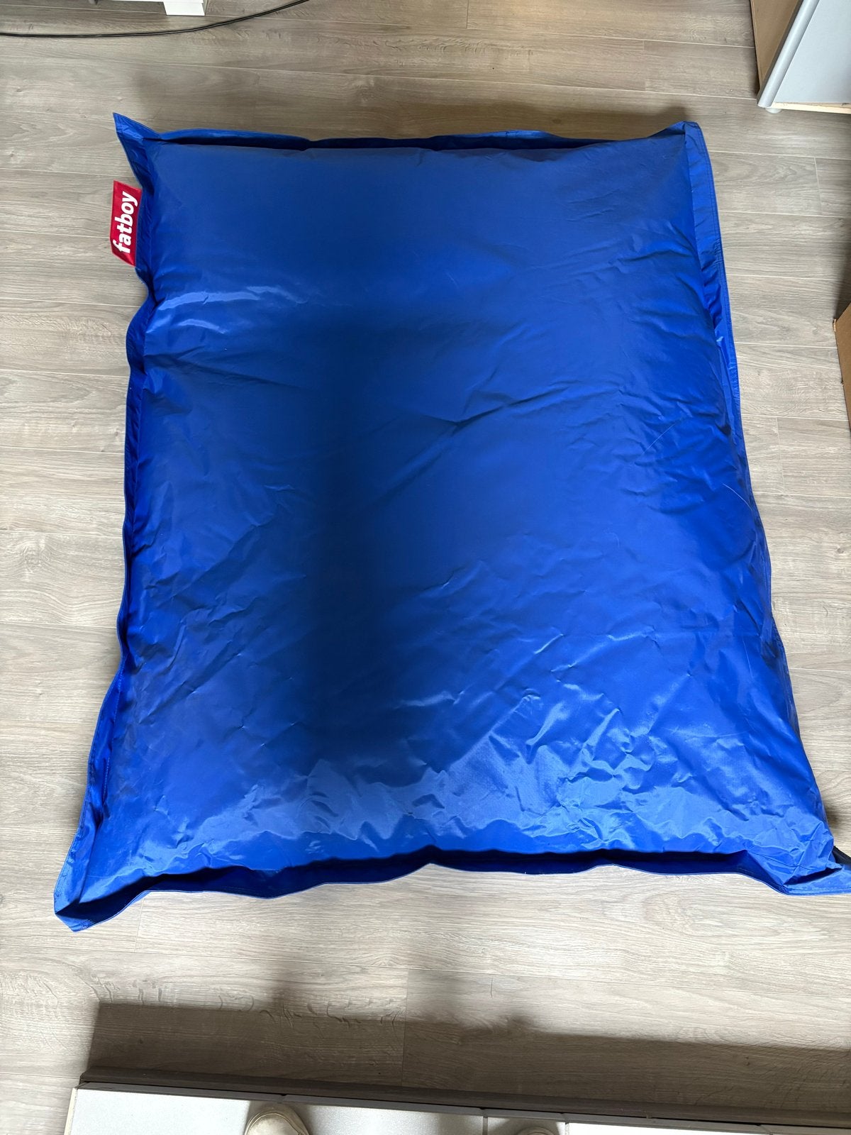 Fatboy zitzak blauw 140x180 cm, Ophalen, Gebruikt, Blauw, Zitzak