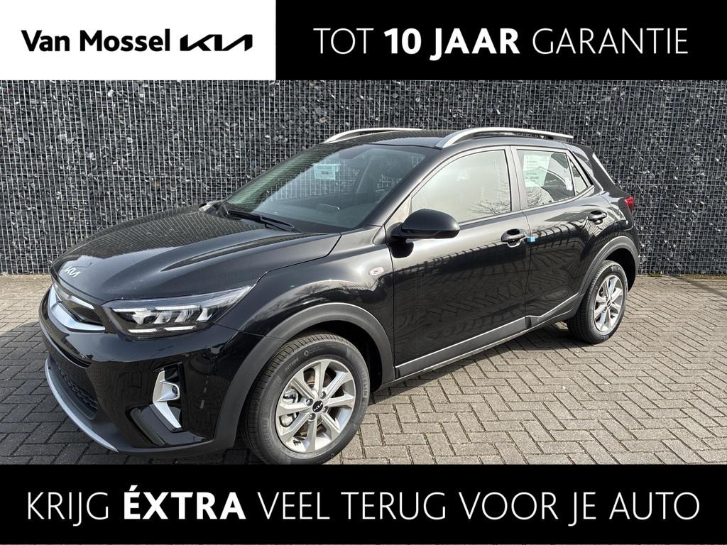 Kia Stonic 1.0 T-GDi MHEV DynamicLine Laatste kans! | Naviga, 710 kg, Euro 6, Zwart, Origineel Nederlands