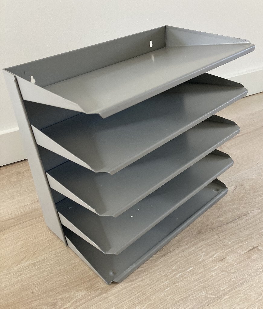 vintage sorteerrek / bureau organizer, Ophalen of Verzenden, Gebruikt