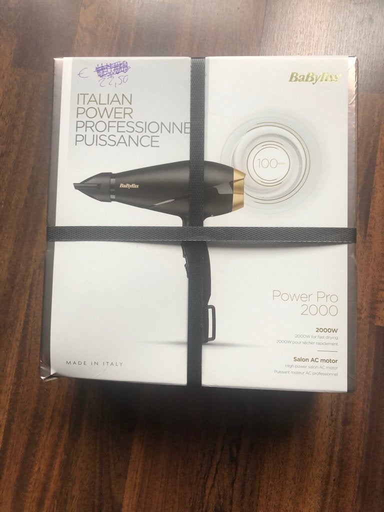 Babyliss Power Pro 2000 Föhn - Nieuw in doos, Witgoed en Apparatuur, Ophalen of Verzenden, Nieuw, Haarverzorging