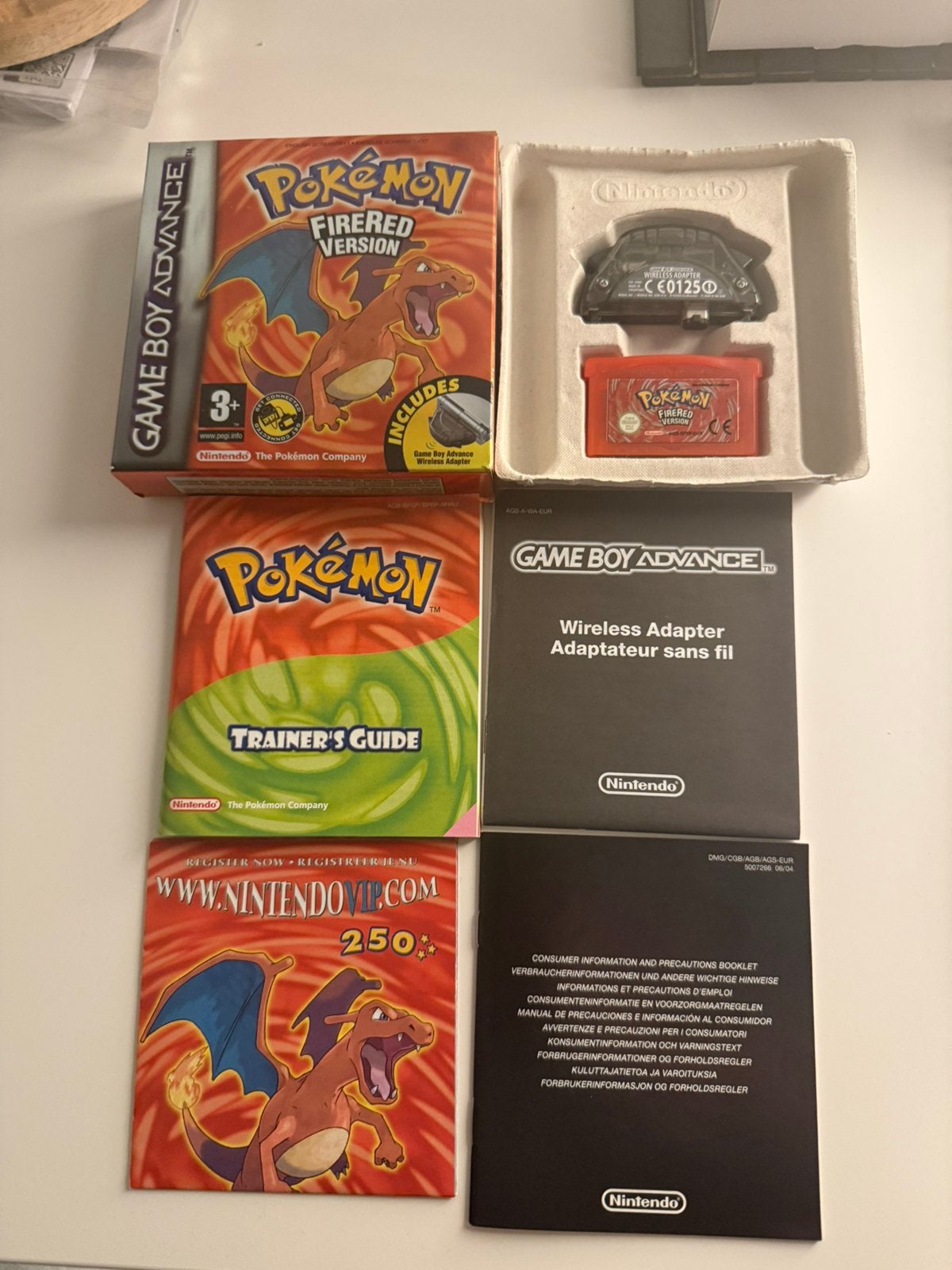 Pokemon FireRed version (compleet), Spelcomputers en Games, Avontuur en Actie, 1 speler, Ophalen of Verzenden, Zo goed als nieuw