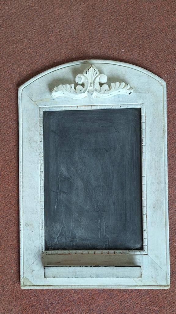 Krijt bord in lijstje 31 x 46 cm, Ophalen of Verzenden