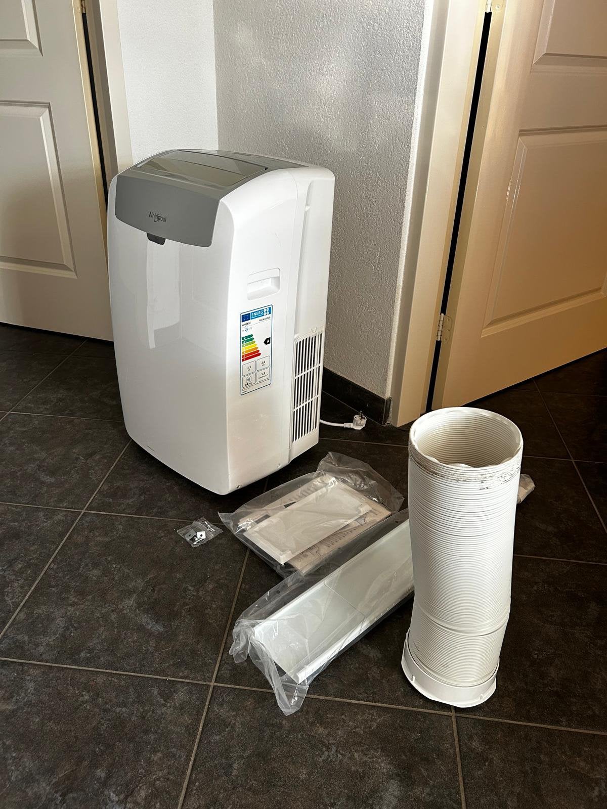 Whirlpool eco silent, Ophalen, Minder dan 60 m³, 3 snelheden of meer, Zo goed als nieuw