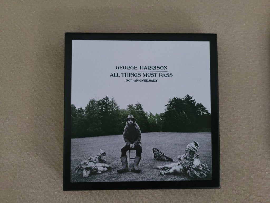 3 CD George Harrison All things must pass 50th anniversary, Ophalen of Verzenden, Zo goed als nieuw, Boxset