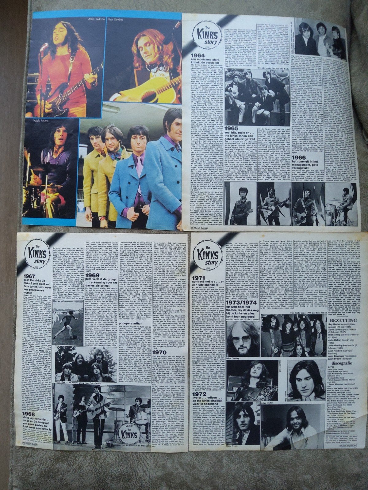 The Kinks:  story  ( muziek expres ), Ophalen of Verzenden, Boek, Tijdschrift of Artikel