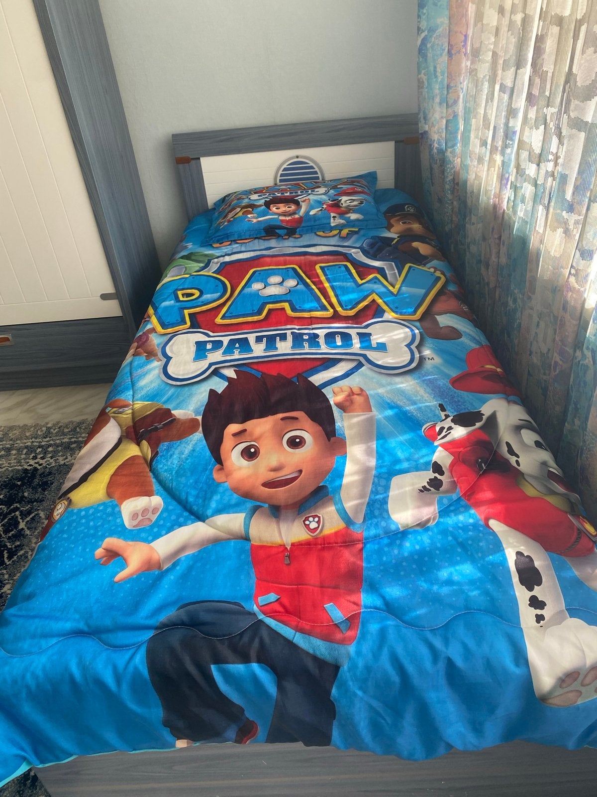 Paw Patrol Dekbedovertrek Eenpersoons, Gebruikt, Eenpersoons, Blauw, Dekbedovertrek