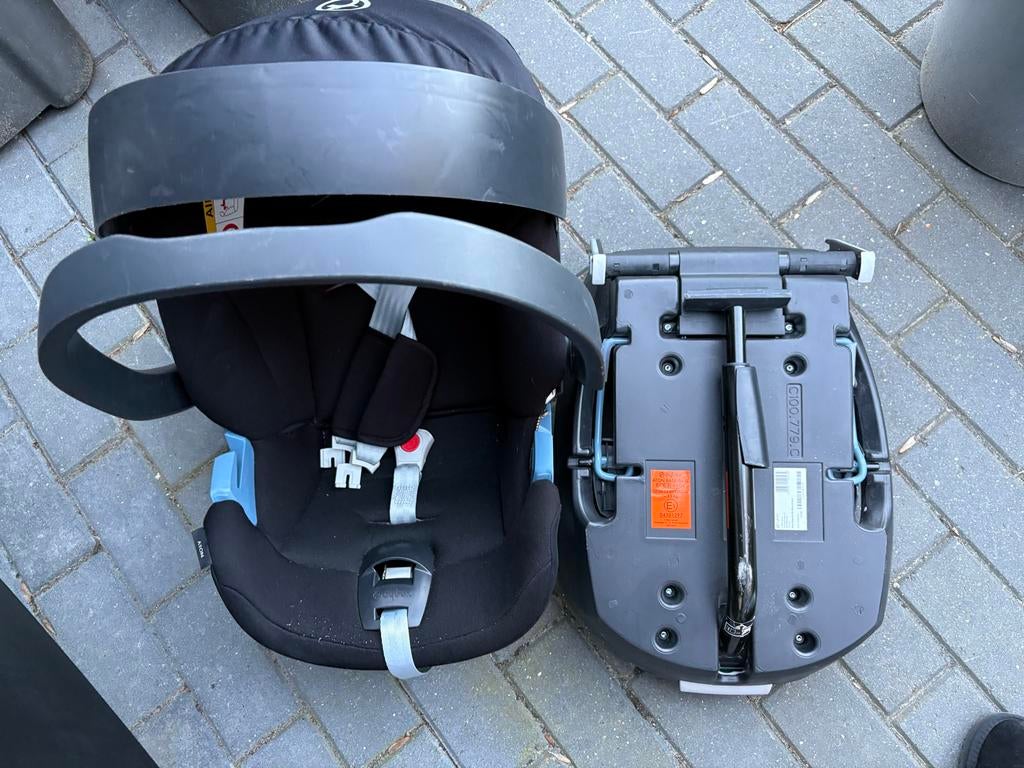 Cybex Aton Base-fix SL, Kinderen en Baby's, Autostoeltjes, Autogordel of Isofix, Gebruikt, 0 t/m 13 kg, Ophalen