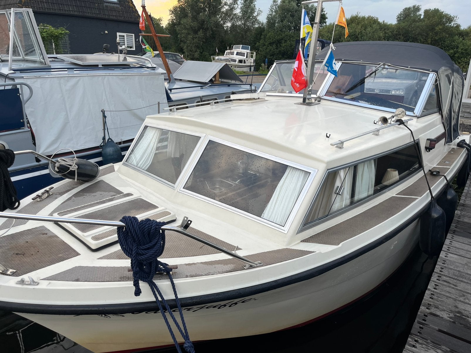 Kilkruiser 720 yanmar 56 pk diesel, Watersport en Boten, Gebruikt, Diesel, Kruiser, Polyester