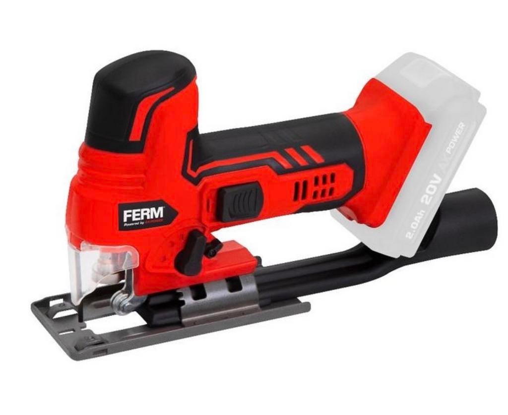 FERM AX-Power 20V Decoupeerzaag - Nieuw, Doe-het-zelf en Verbouw, Decoupeerzaag, Nieuw, Ophalen of Verzenden, 30 tot 70 mm