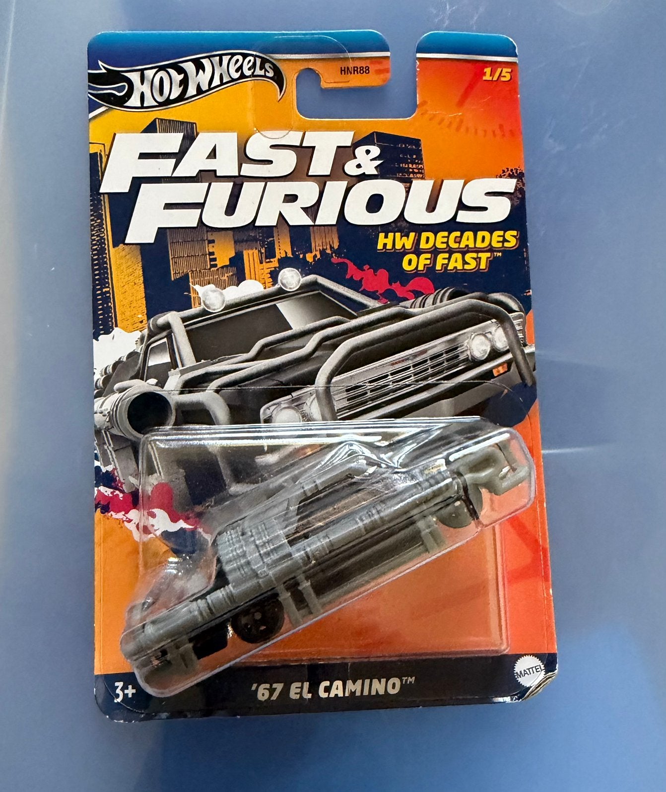 Hot wheels EL camino Fast and furious, Ophalen of Verzenden, Zo goed als nieuw, Auto