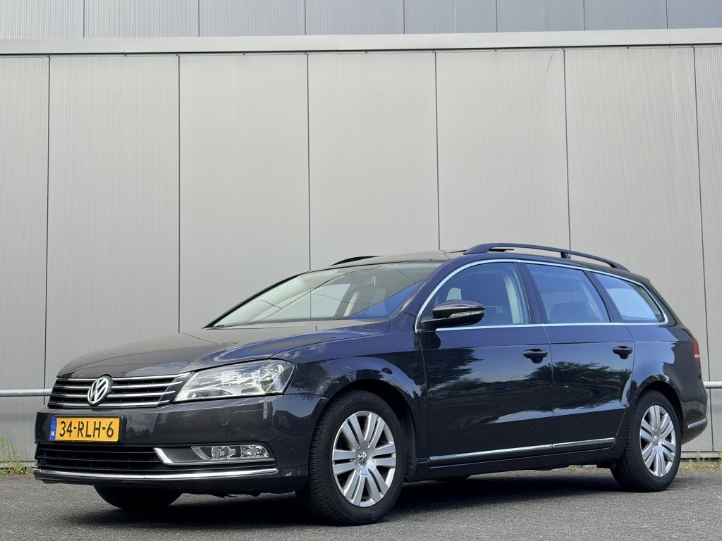 Volkswagen Passat Variant 1.4 TSI - pano - airco - nap - nav, Auto's, Volkswagen, Automaat, Euro 5, Stof, Bruin