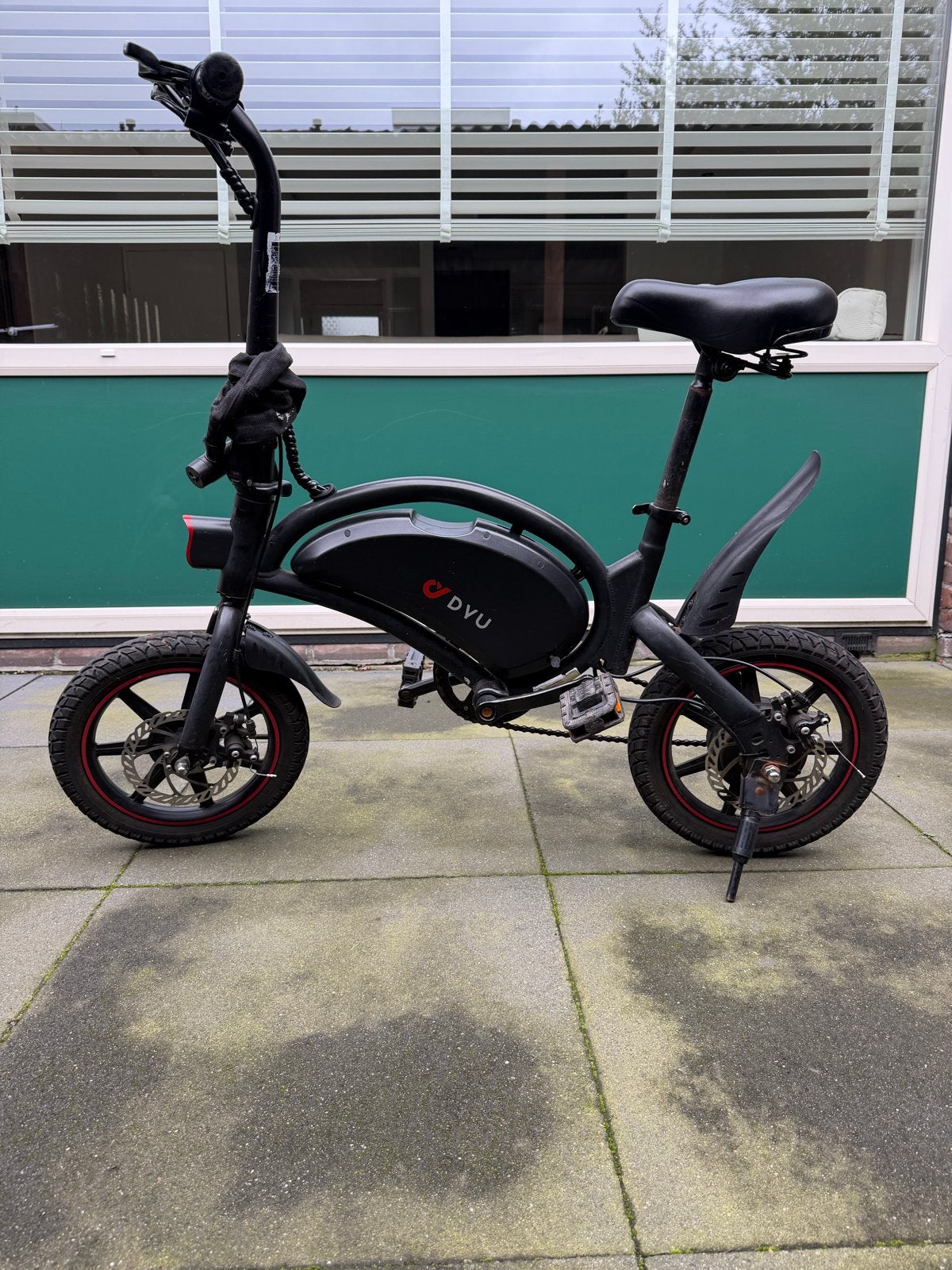 DYU Elektrische Vouwfiets - Compact en Handig, Gebruikt, Minder dan 47 cm, 30 tot 50 km per accu, Ophalen