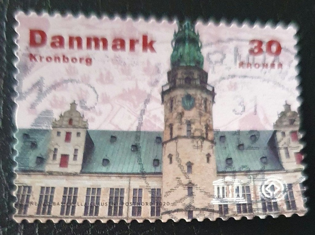 284-26 Denemarken 2020 / Kronborg DK 30.00, Verzenden, Denemarken, Gestempeld