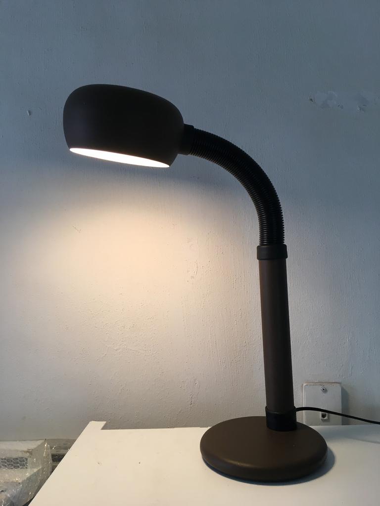 Hala bureaulamp met gooseneck , jaren 70
