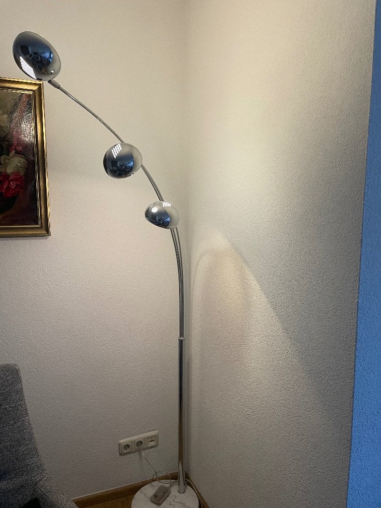 Vloerlamp, Ophalen, Gebruikt, E14 (klein), 150 tot 200 cm