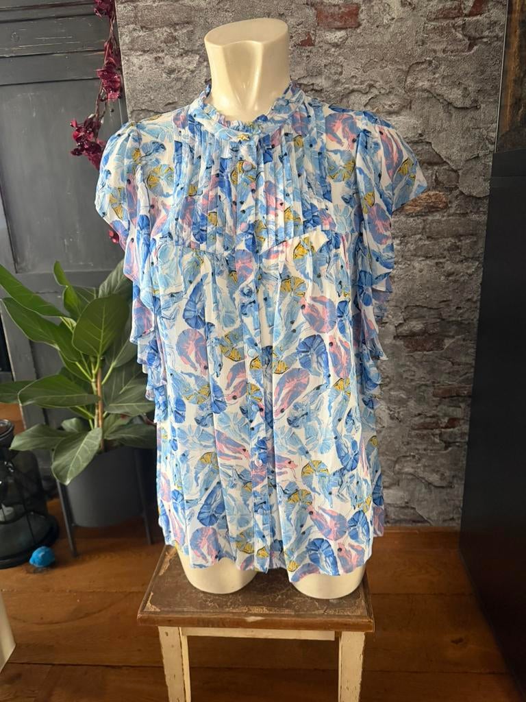 Fabienne chapot blouse maat 38, Ophalen of Verzenden, Zo goed als nieuw, Maat 38/40 (M)