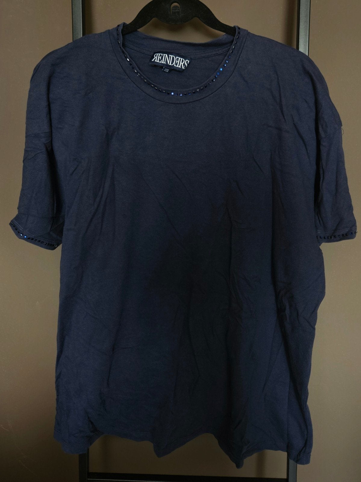 Reinders oversized shirt donkerblauw, Kleding | Dames, Reinders, Blauw, Maat 46/48 (XL) of groter, Ophalen of Verzenden