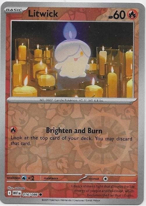 White Flare,  Litwick [reverse] 16/86, Verzenden, Nieuw, Losse kaart