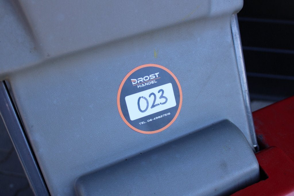 achterloop veegmachine elektrische, Ophalen of Verzenden, Gebruikt
