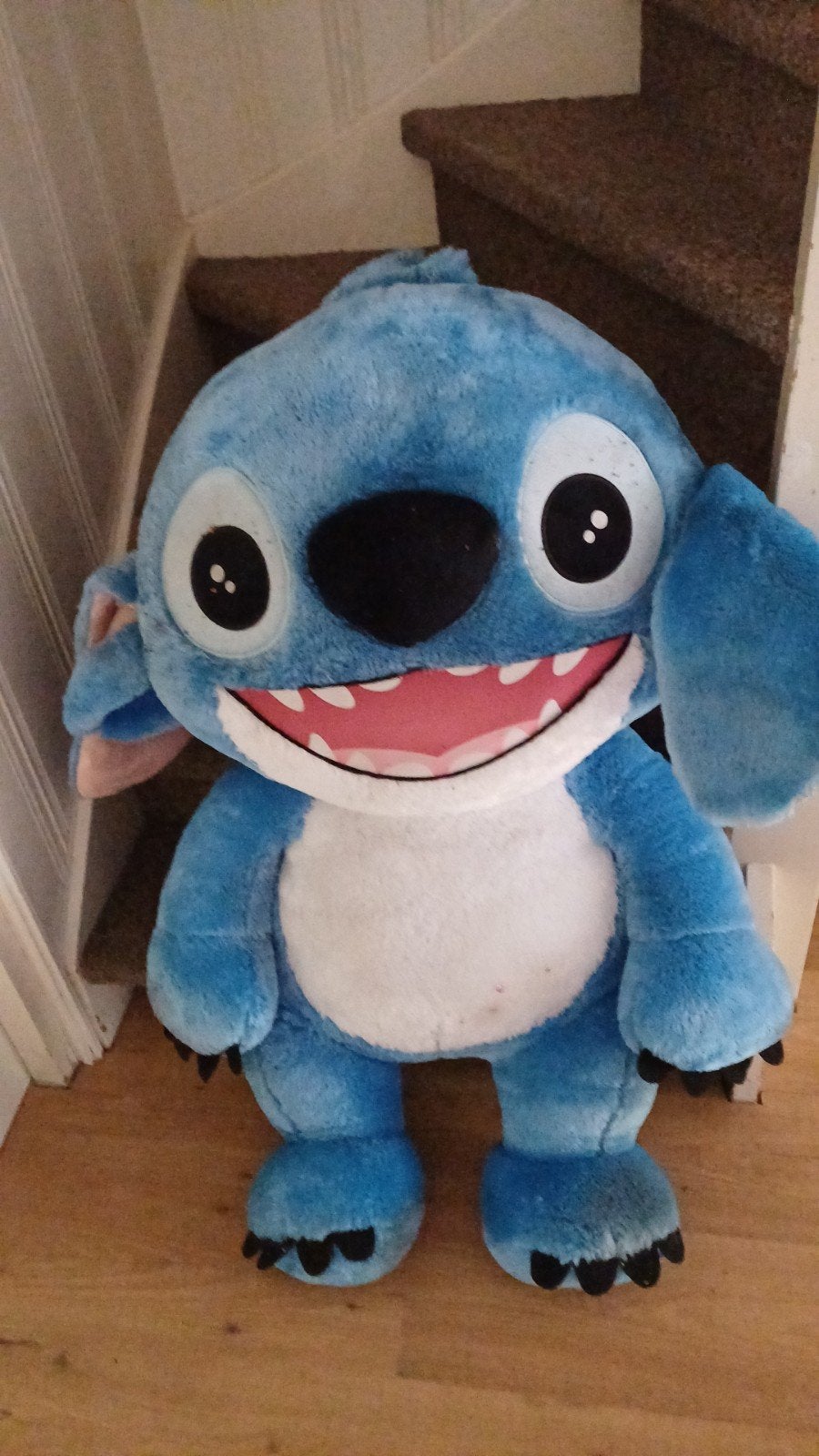 XXL Stitch knuffel - Disney Lilo & Stitch, Ophalen, Overige typen, Blauw, Middelgroot (20 tot 80 cm)
