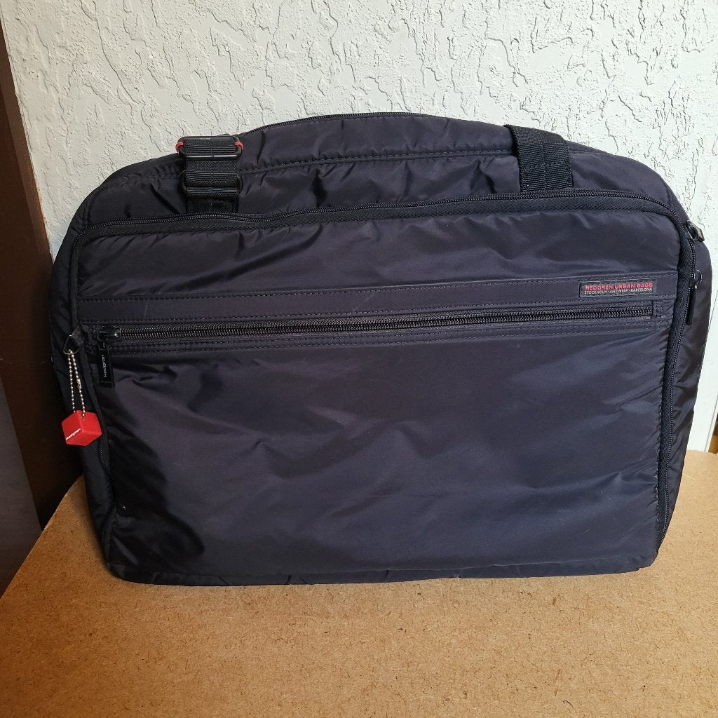 Laptoptas Hedgren, Ophalen, Zwart, Gevoerd laptopvak, Schoudertas