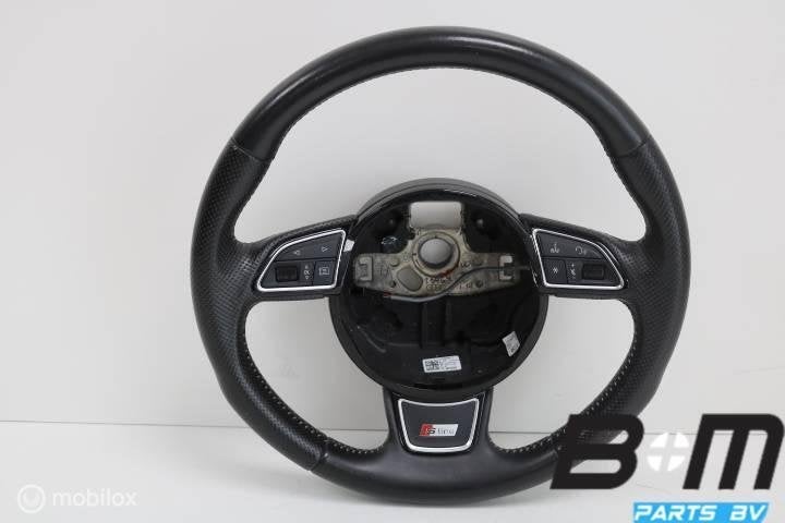 Multifunctioneel leder S-line stuur Audi Q3 8U, Auto-onderdelen, Interieur en Bekleding, Gebruikt