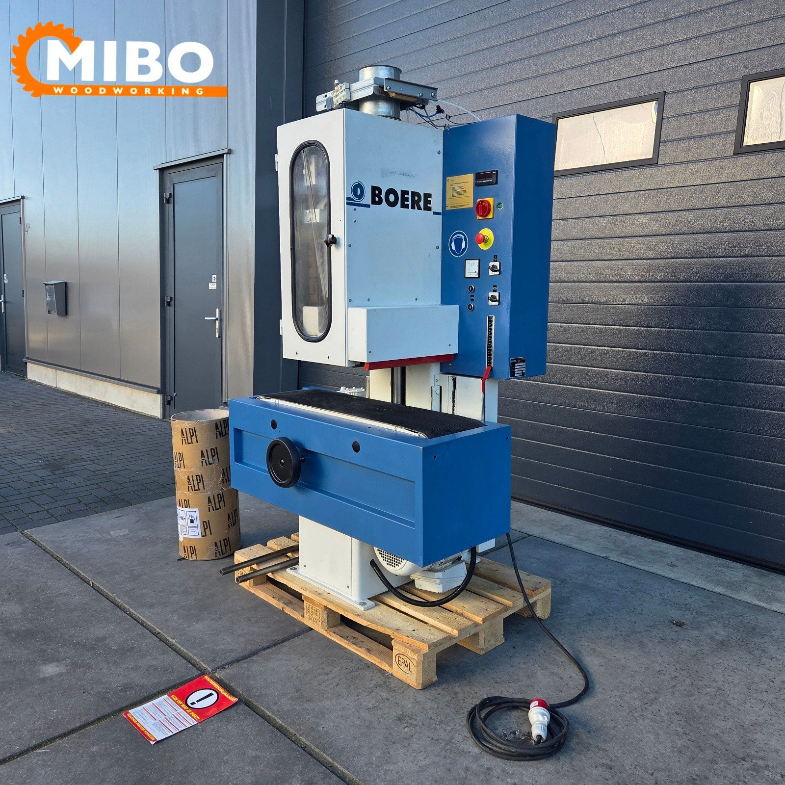 Breedbandschuurmachine Boere schuurmachine compact ***, Ophalen of Verzenden, Zo goed als nieuw, 1200 watt of meer, Overige typen