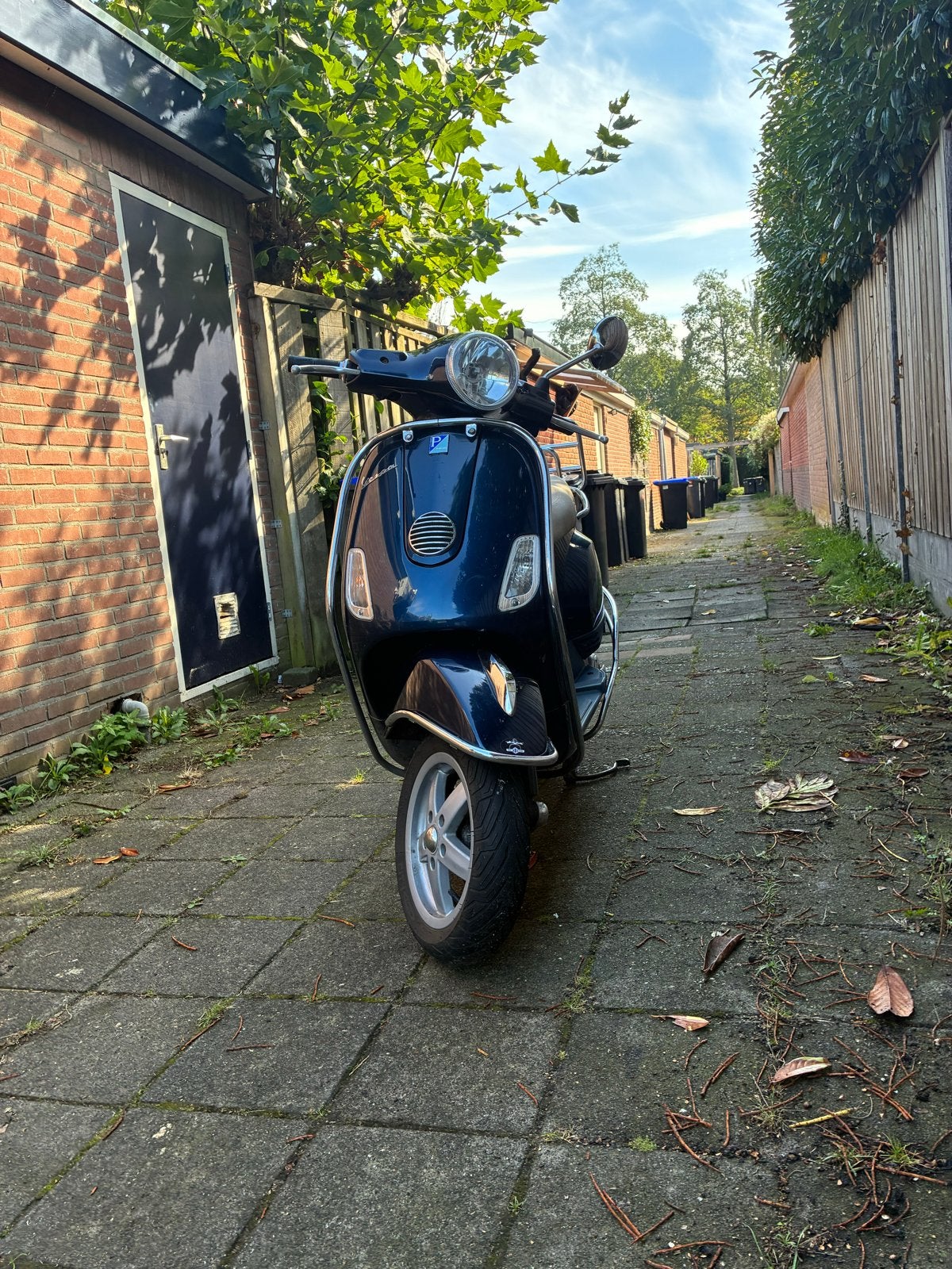 Vespa LX 50 4T (4V) Midnight Blue - 2010 - Geel kenteken, Gebruikt, Overige modellen, Maximaal 45 km/u, 0 versnellingen