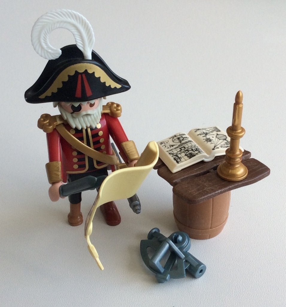 playmobil 3369/3936 piraat, Pirates, Gebruikt, Complete set, Ophalen of Verzenden