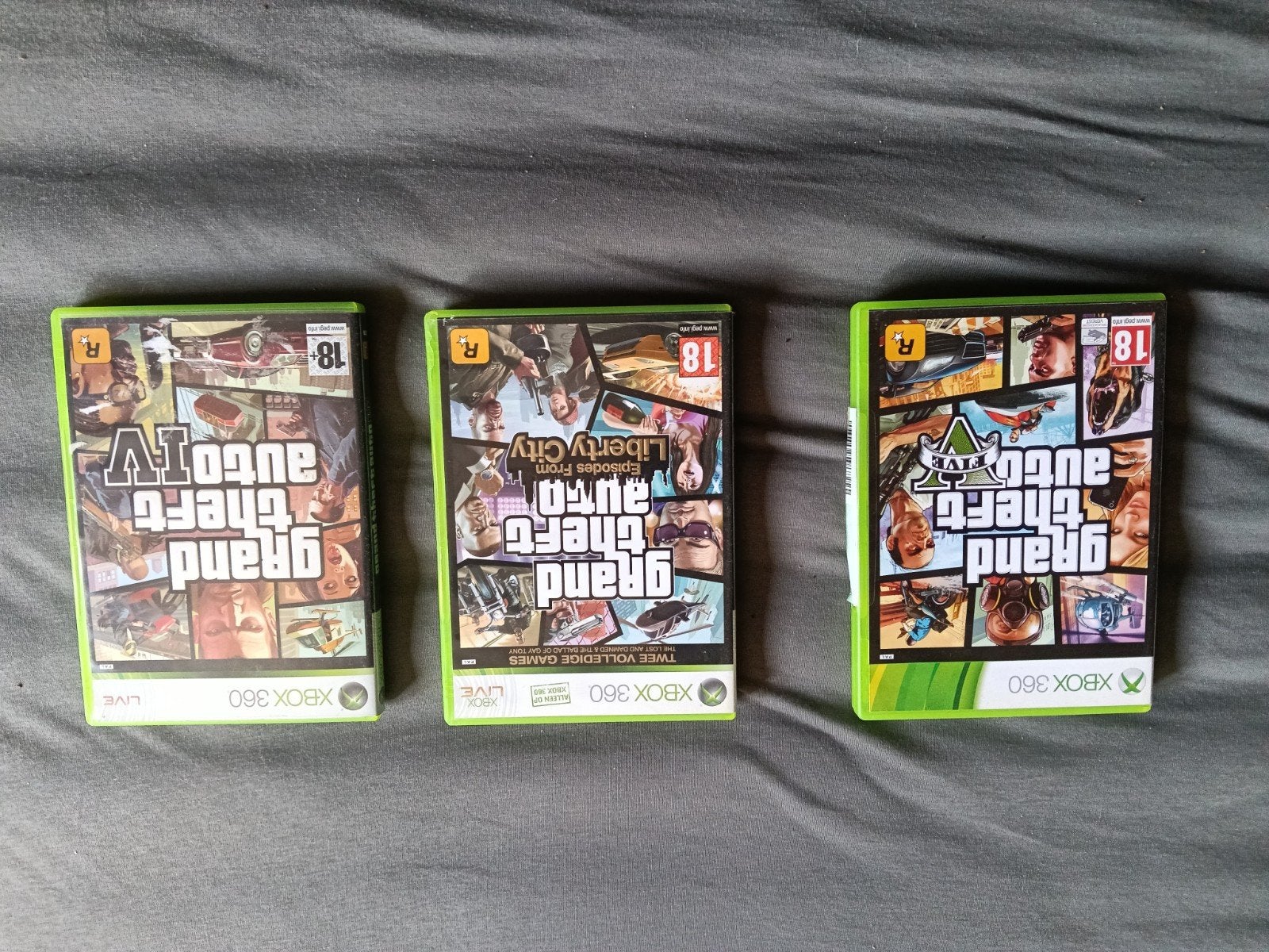 Grand Theft Auto collectie (GTA IV, Episodes, GTA V), Spelcomputers en Games, Games | Xbox 360, Avontuur en Actie, Online, Gebruikt