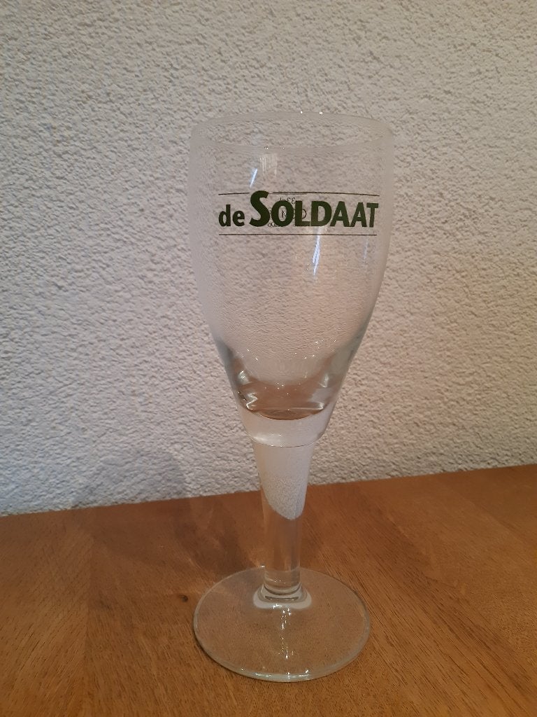 bierglas de soldaat, Glas of Glazen, Ophalen of Verzenden, Overige stijlen, Glas