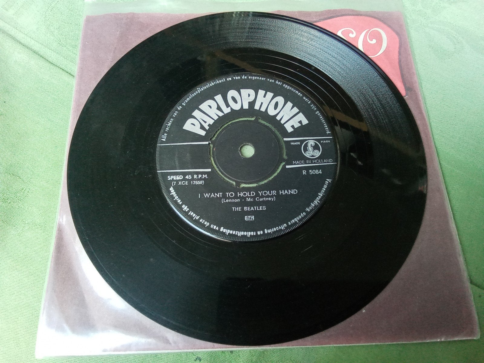 The Beatles.           I want to hold your hand, Cd's en Dvd's, Vinyl Singles, Verzenden, Gebruikt, 7 inch, Pop