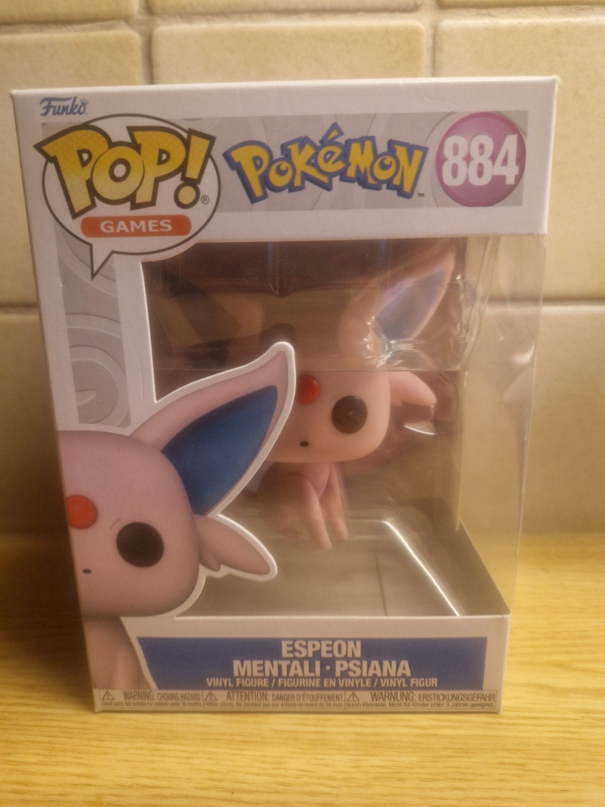 funko pop espeon nr 884 pokemon, Ophalen of Verzenden, Zo goed als nieuw
