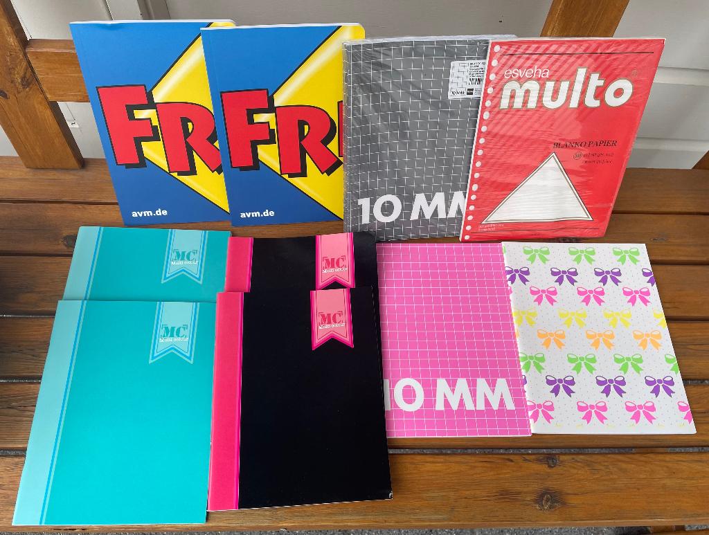 A5 schriften gelinieerd geruit | schrijfwaren school, Ophalen of Verzenden, Nieuw