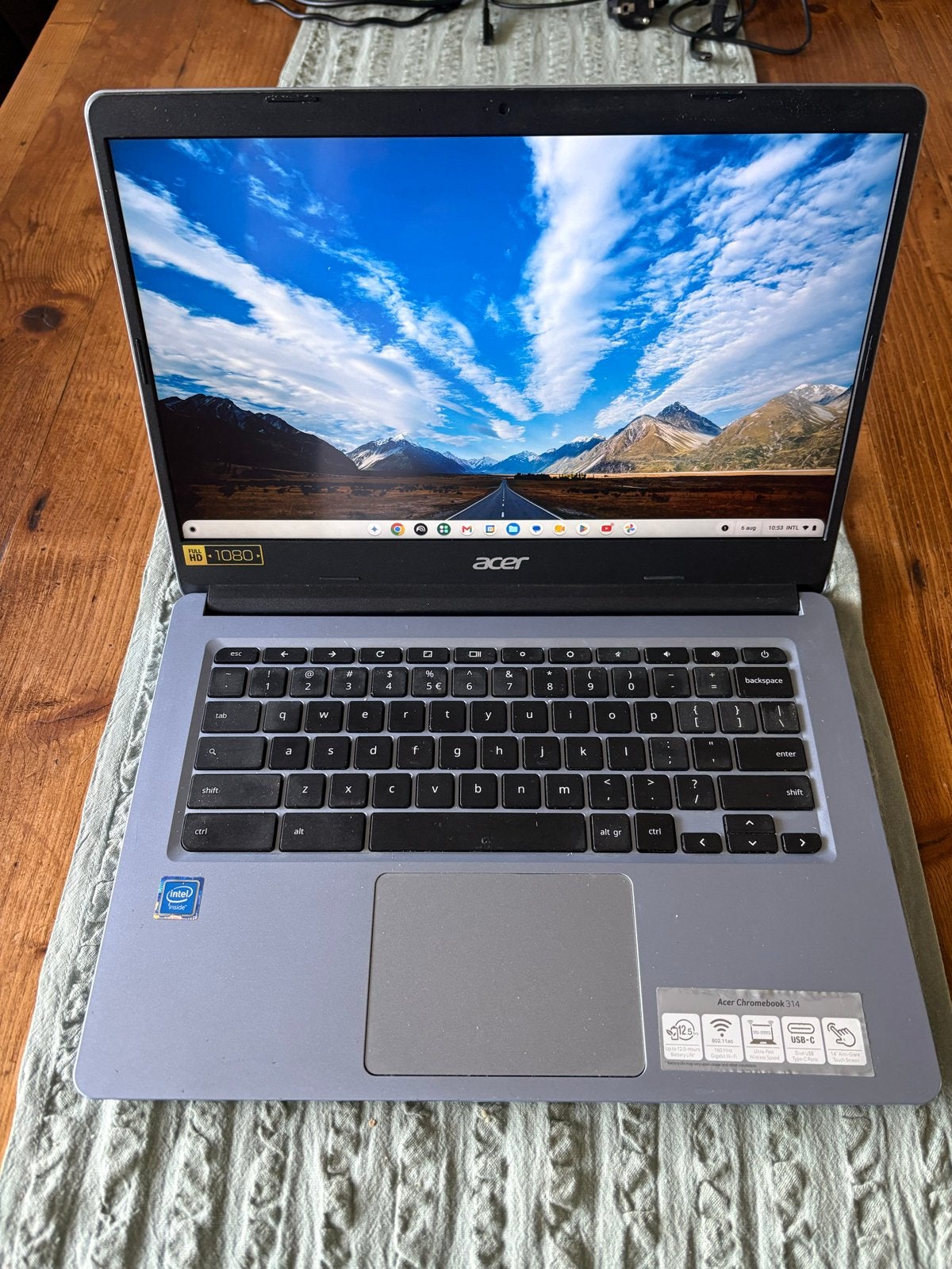 Acer Chromebook 314 - Full HD, Touchscreen, Computers en Software, 14 inch, 4 GB of minder, Qwerty, Touchscreen