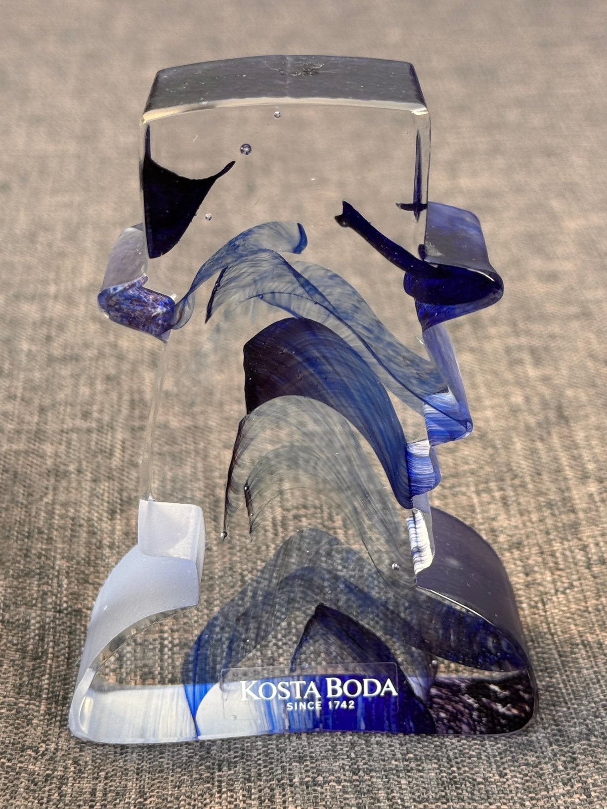 Mystery Man Bertil Vallien Kosta Boda, Glas, 8 cm, Object, Ophalen of Verzenden