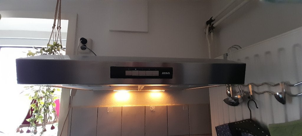 Atag afzuigkap, Ophalen, Onderbouw afzuigkap, Zo goed als nieuw, Vrijstaand