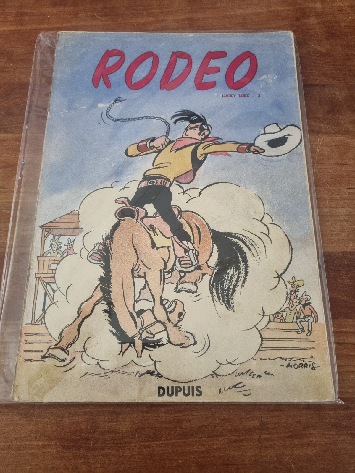 Lucky Luke deel 2 Rodeo - 1e druk 1950, Boeken, Ophalen of Verzenden